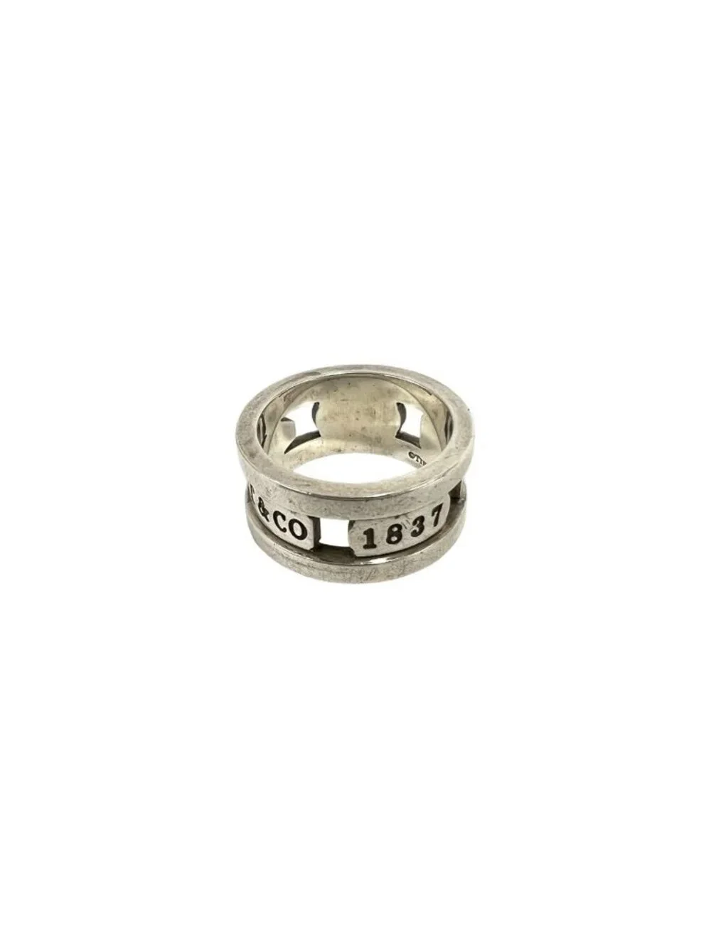 Tiffany & Co Vintage Element Ring 925 Sterling Silver